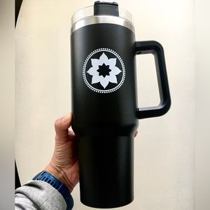 New Black 40oz insulated tumbler